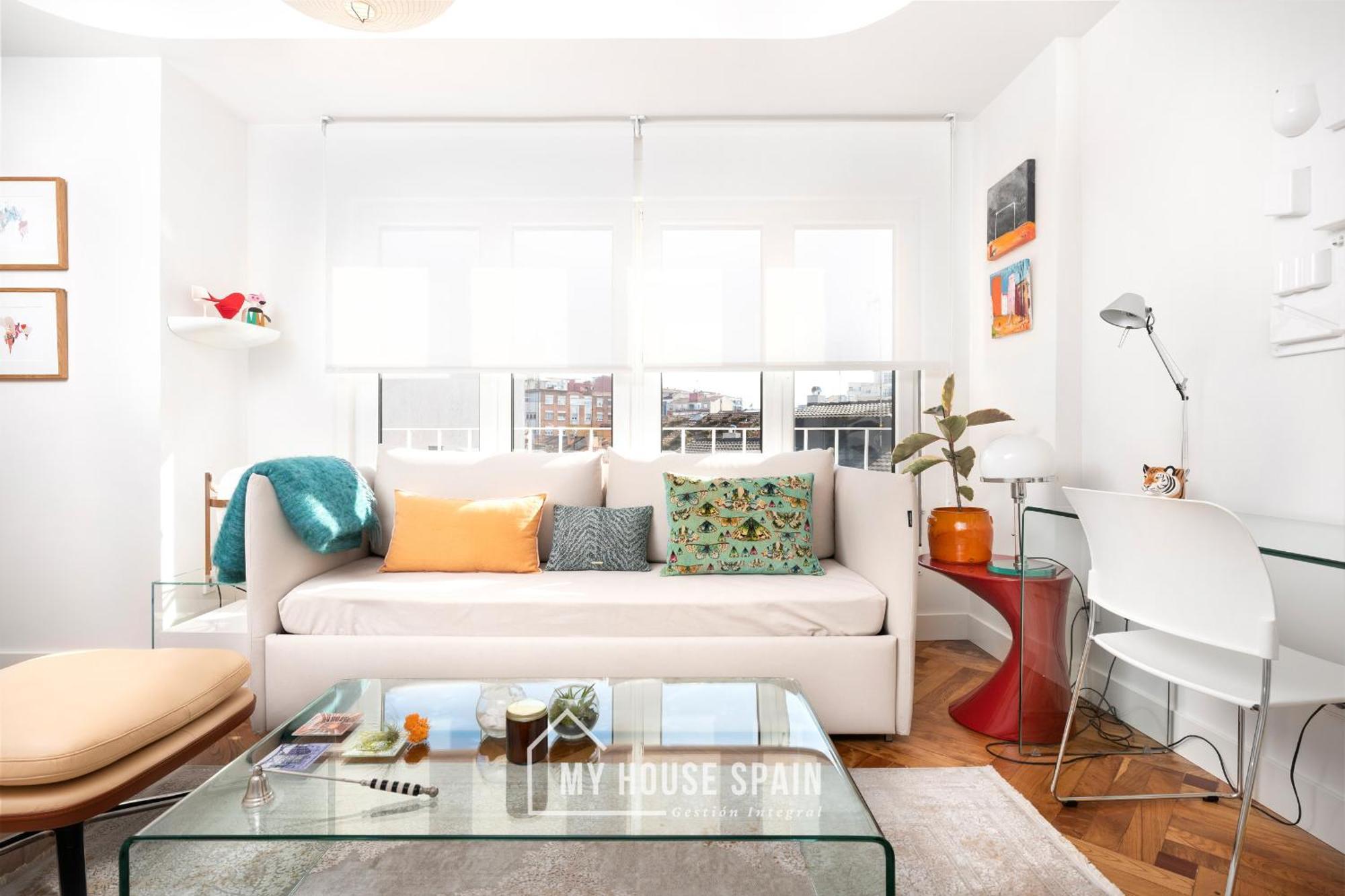Myhousespain - Centrico Piso Junto A La Playa Gijón Dış mekan fotoğraf